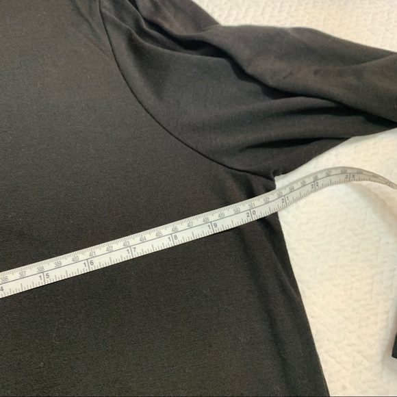 PATPAT🖤BLACK T-Shirt Caribou Graphic Long Sleeves size XL - Picture 7 of 8